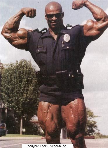 ronnie coleman asa mai politist