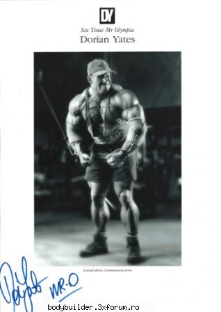 Dorian Yates - suparat pe Iana ca are potential - Culturisti straini