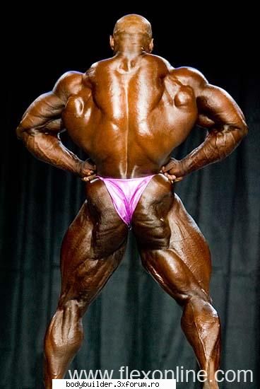 Ronnie Coleman - asa spate mai rar - Culturisti straini