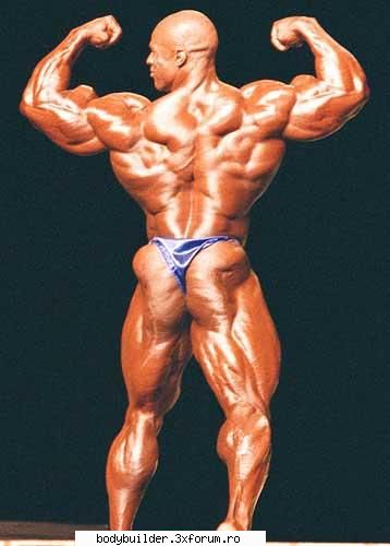 Ronnie Coleman - un spate adevarat - Culturisti straini