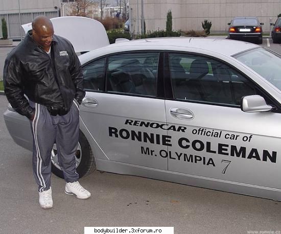 Ronnie Coleman - masinuta regelui:) - Culturisti straini