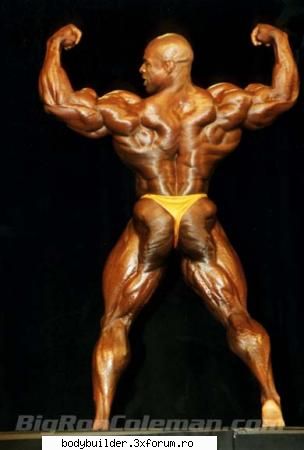 Ronnie Coleman - Dublu biceps spate - Culturisti straini