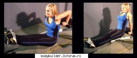 Triceps - Impins vertical intre banci - Exercitii pentru culturism